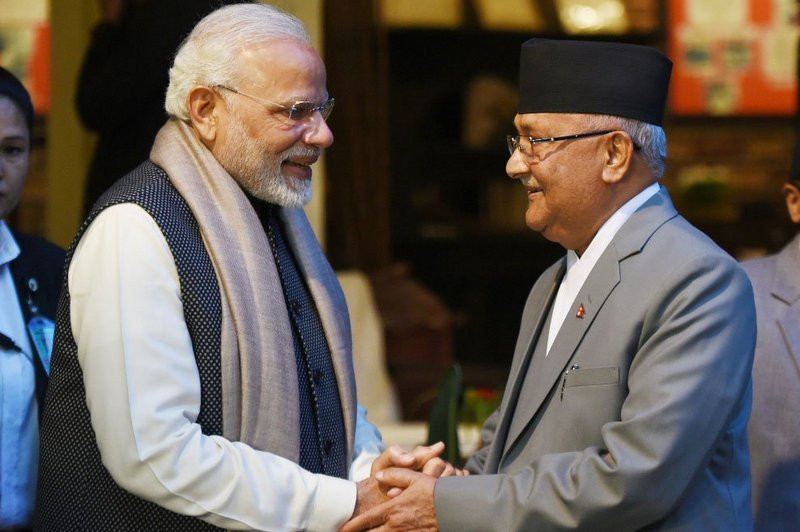 प्रधानमन्त्री ओली र मोदीबीच टेलिफोन संवाद