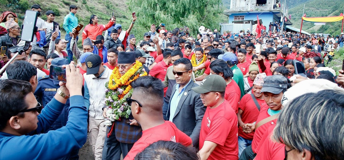 माओवादी अध्यक्ष दाहाल पुगे जनयुद्धकालीन आफ्नो सेल्टर