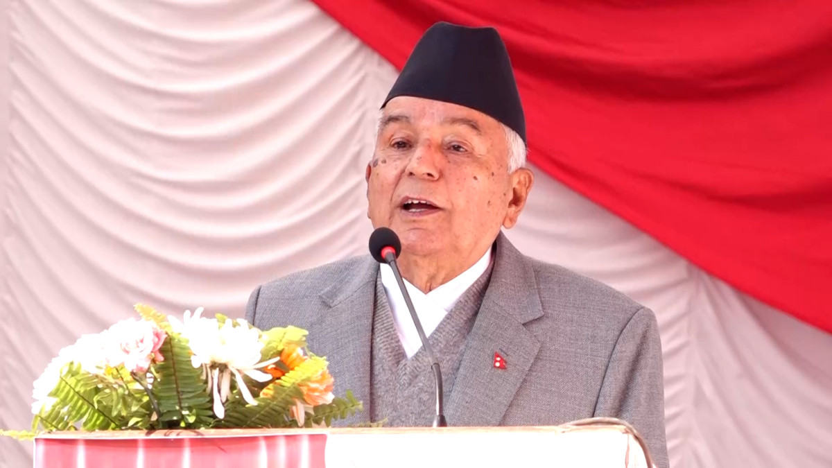 निराशलाई आशामा बदल्न कटिबद्ध छौँ : राष्ट्रपति पौडेल