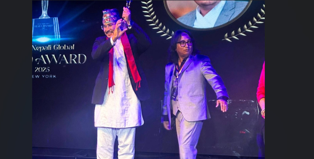 अमेरिकामा ज्ञानेन्द्र शाहीलाई ‘ग्लोबल हिरो अवार्ड’