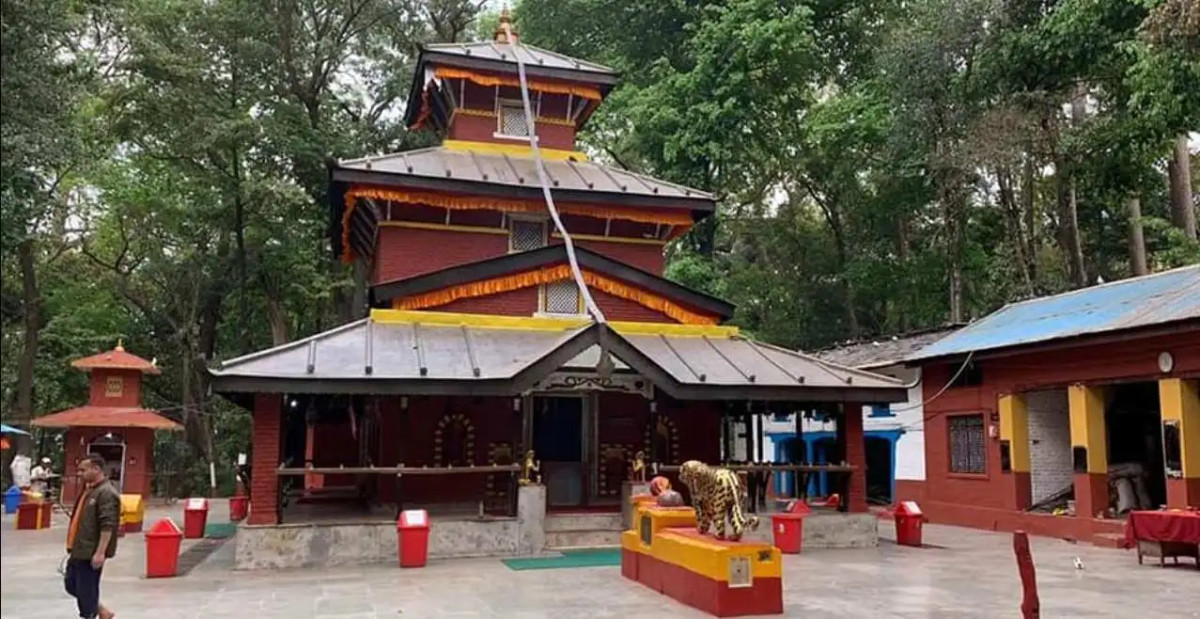 कालिका भगवतीलाई चढाइयो खीर