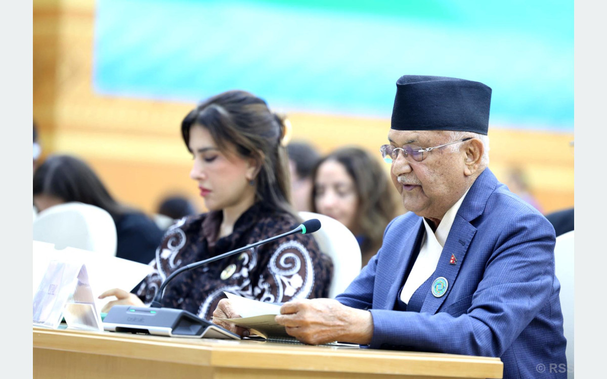 उच्चस्तरीय विषगत राउण्ड टेबललाई प्रधानमन्त्रीको सम्बोधनः आर्थिक सहयोगसहित क्षेत्रीय साझेदारीमा जोड