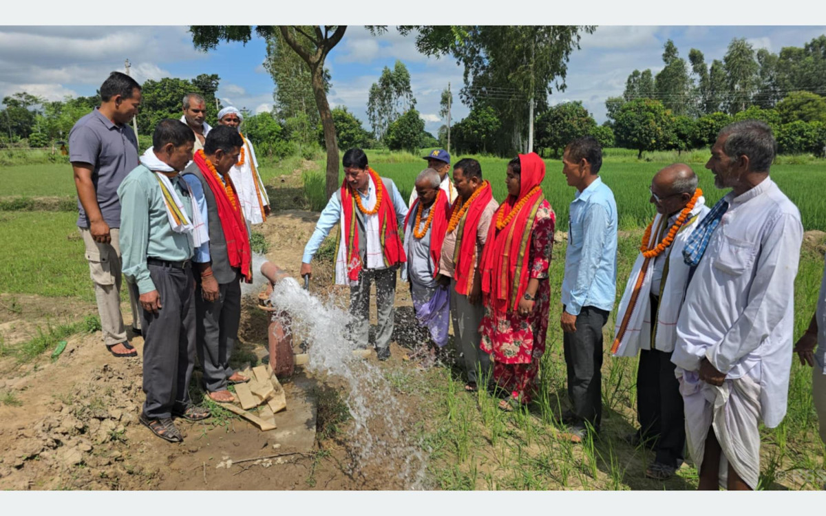 सत्तरी लाख खर्चेर ‘डिप बोरिङ’