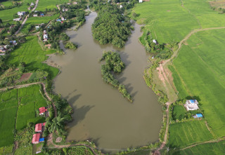 घोराहीको कृत्रिम जलाशय