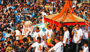 भक्तपुरमा इन्द्रजात्रा सुरु