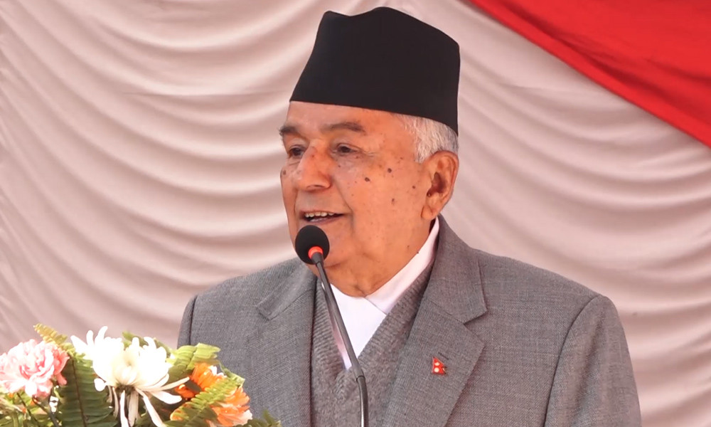 नेपाली संस्कृति र सम्पदा हाम्रो शान, पहिचान र वैभव हुन्स् राष्ट्रपति पौडेल