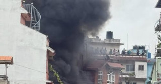 राष्ट्रपतिको निजी निवास बोराटारमा आगजनी