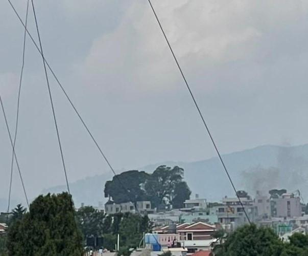 भैंसेपाटीको मन्त्री क्वार्टरमा आगजनी