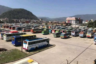 नयाँ बसपार्क क्षेत्रबाट सवारीसाधन हुन थाले सञ्चालन