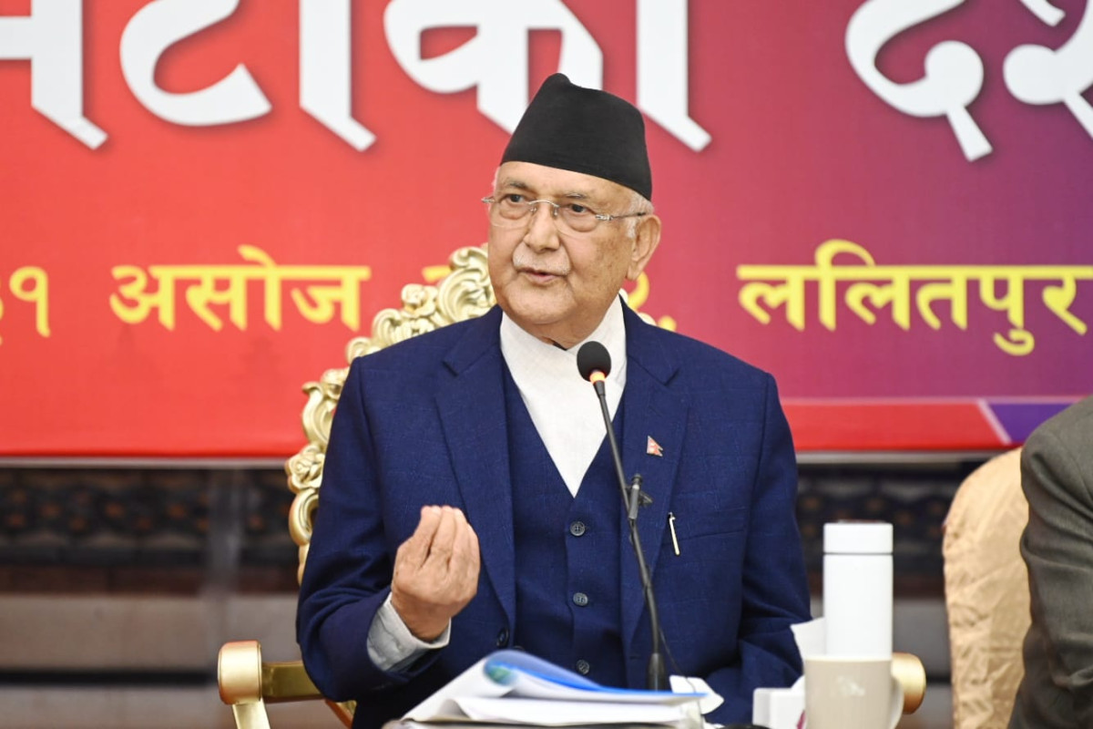जाँदाजाँदै ओलीले भने– नहुने चुनावमा एमाले भाग लिँदैन