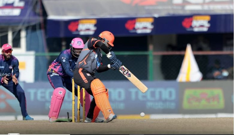 विश्वकप क्रिकेट लिग–२ : युएई विरुद्ध ब्याटिङ गर्दै नेपाल