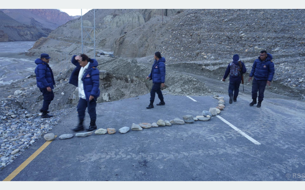 पहिराले कागबेनी–कोरला सडक अवरुद्ध