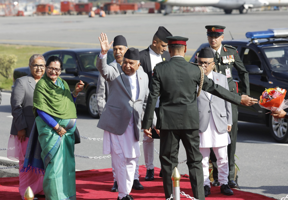 राष्ट्रपति पौडेल कतार प्रस्थान