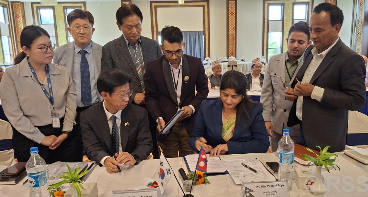 कोरियाली सहयोगमा बर्दियामा समावेशी ग्रामीण विकास परियोजना सुरू