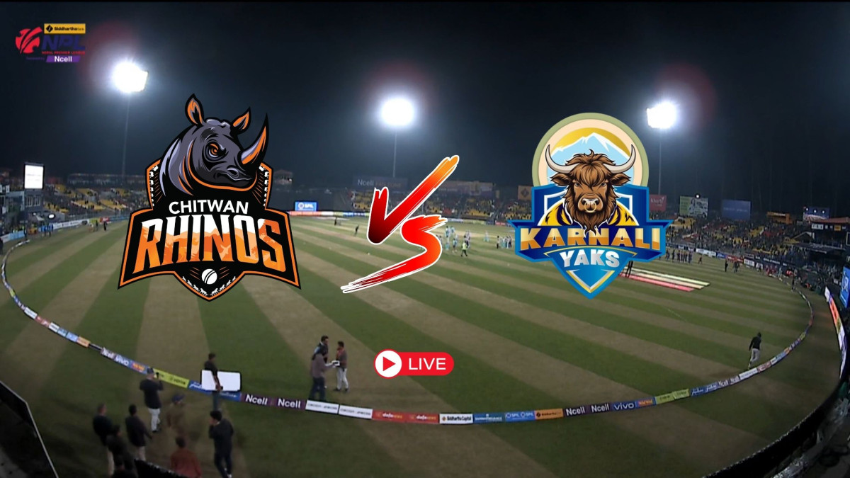 एनपीएलः चितवन राइनोज आज कर्णाली याक्ससंग भिड्दै