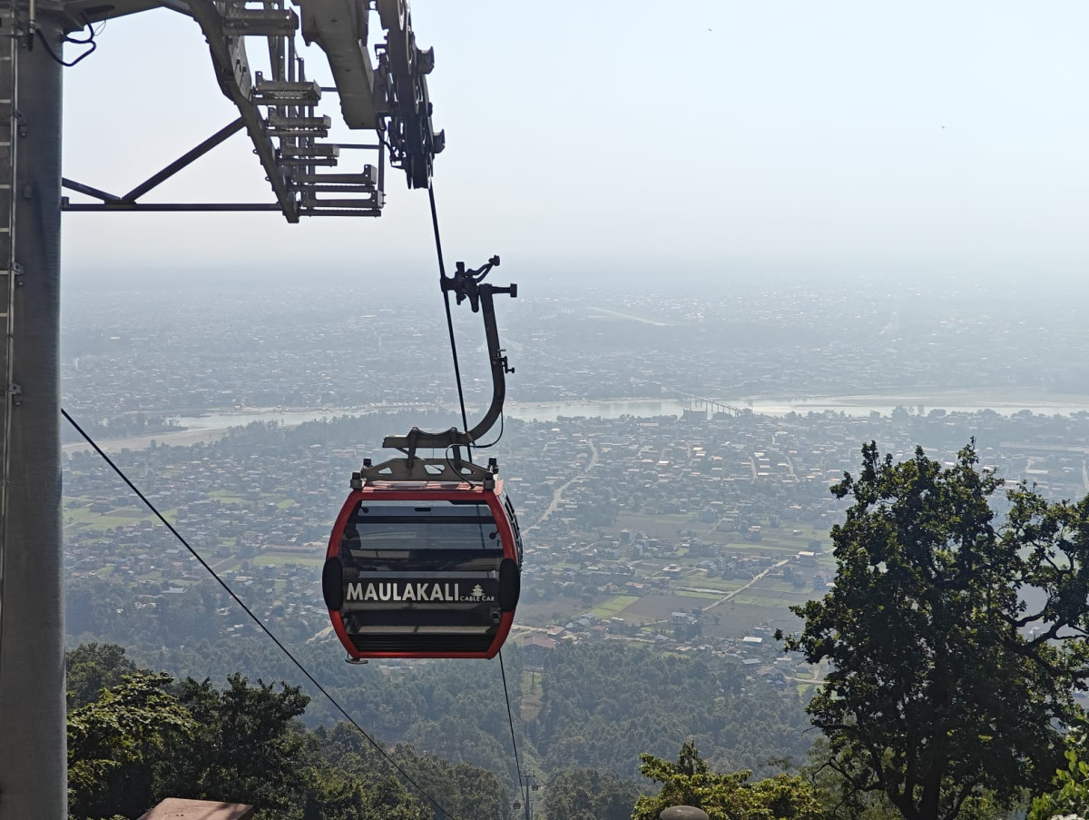 मौलाकाली केबलकार पुनःसञ्चालनमा