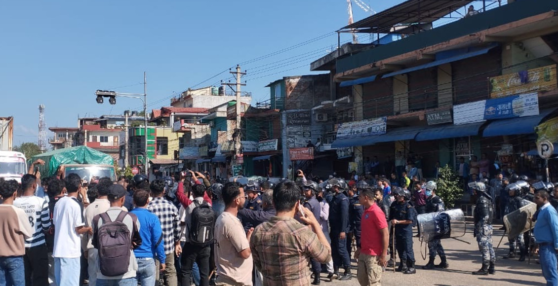 बाराको सिमरामा तनाव बढेपछि फेरि कर्फ्यु