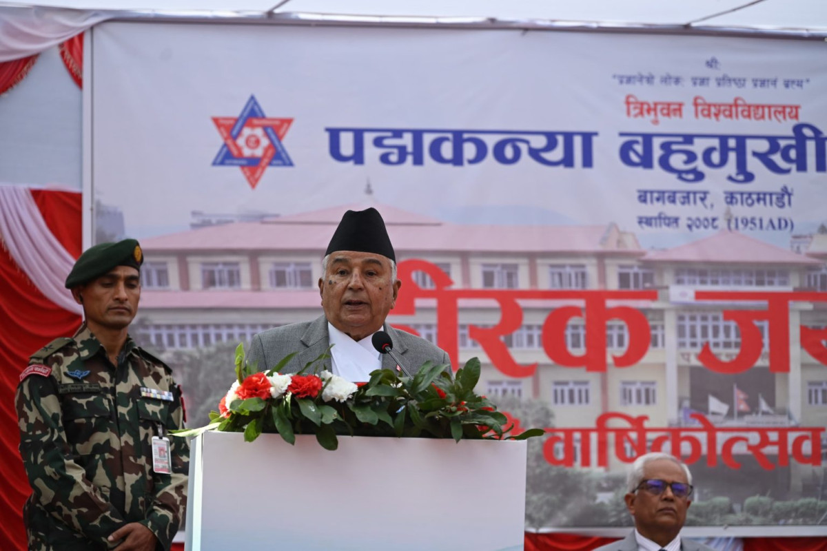 फागुन २१ गतेको निर्वाचन देश, जनता र लोकतन्त्रका लागि अपरिहार्य : राष्ट्रपति