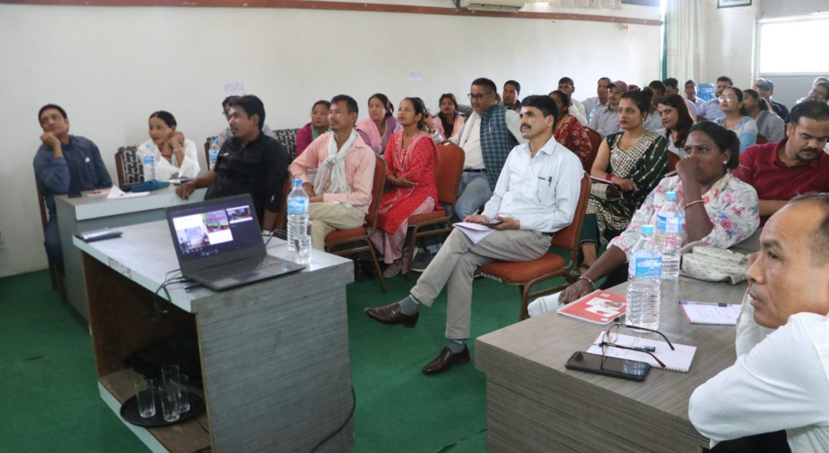 गेरुवा गाँउपालिकाका जनप्रतिनिधि र कर्मचारीहरुलाई तालिम