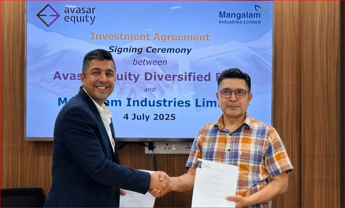 मंगलम् इन्डष्ट्रिज लिमिटेडलाई अवसर इक्वीटी डाइभर्सिफाइड फण्डको रणनीतिक लगानी