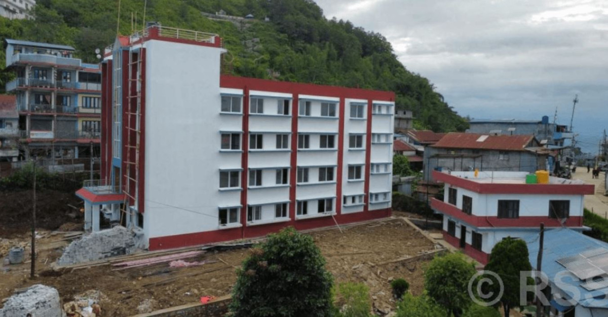 सात करोड लागतमा पालिका भवन निर्माण हुँदै