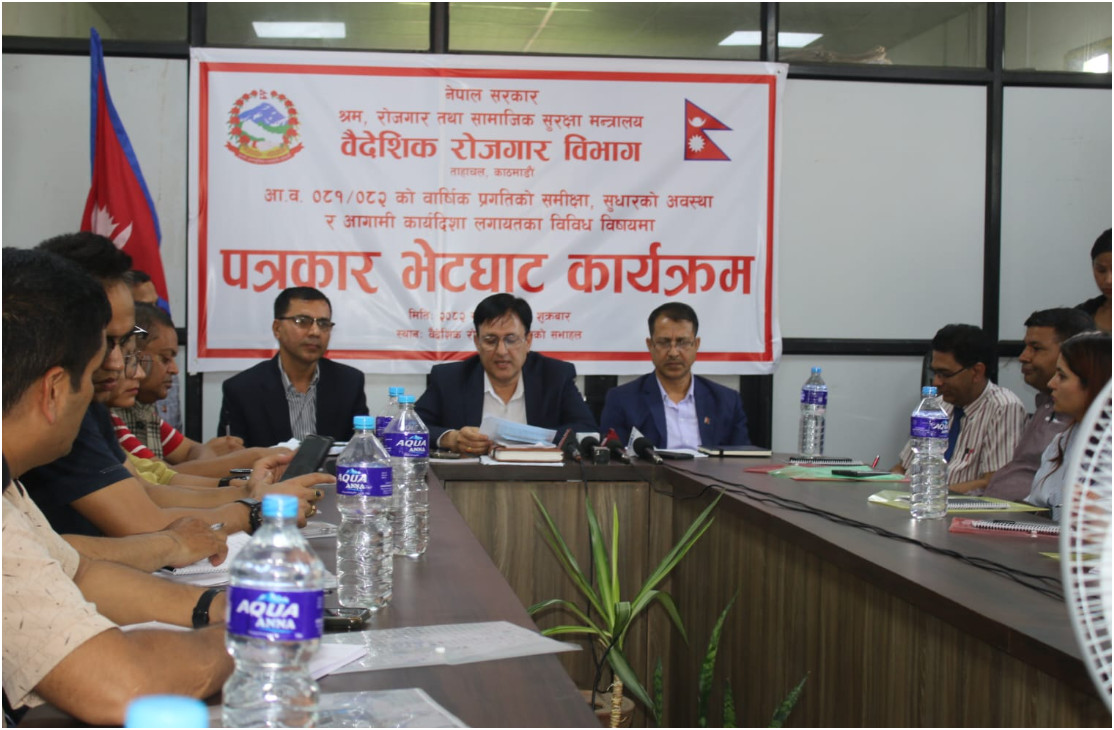 आवेदन दिएकै दिन श्रम स्वीकृति दिने व्यवस्था लागू, गुनासो तत्कालै सुन्ने
