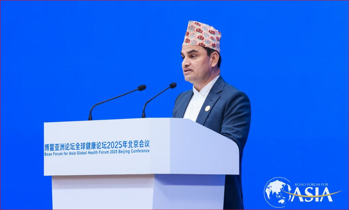 जलवायु परिवर्तनका कारण नेपालीको स्वास्थ्यमा पारेको प्रभावलाई अन्तर्राष्ट्रिय मुद्दा बनाउने स्वास्थ्यमन्त्रीको घोषणा