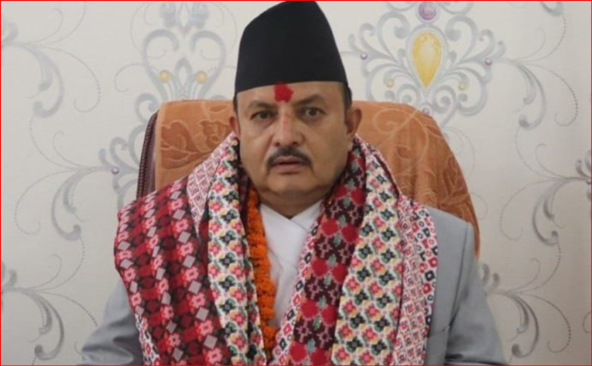 मन्त्री खड्काद्वारा राजीनामा