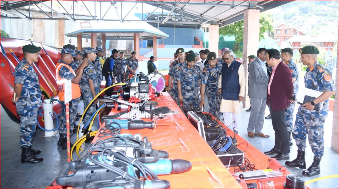 सशस्त्र प्रहरी बल नेपाल र विभिन्न राजनीतिक दलबीच विपद् व्यवस्थापन सम्बन्धी अन्तरक्रिया कार्यक्रम सम्पन्न