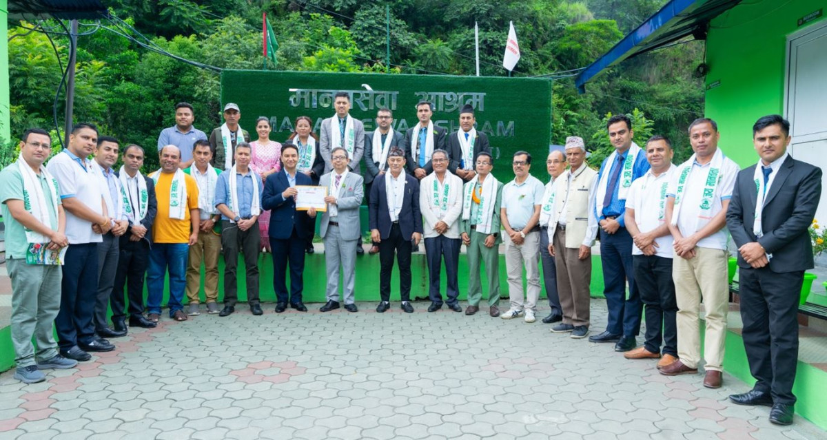 एनएमबि बैंक‌द्वारा गण्डकी प्रदेशको मानवसेवा आश्रममा सोलार सामग्री हस्तान्तरण