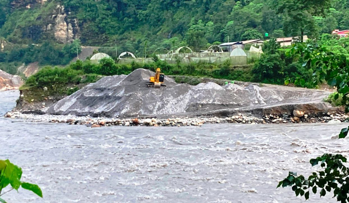 रोकिएन कालीगण्डकी दोहन, स्थानीय सरकारले कडाइ गर्नुपर्ने