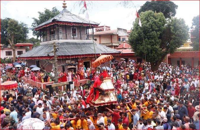 पाल्पामा सिन्दुरजात्रा निकालियो