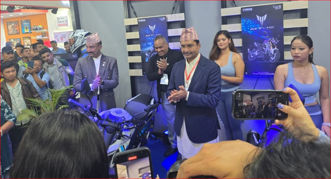 यामाहा नेपालले नाडा अटो शो २०२५ मा ल्यायो  MT-15 V2  र  FZ-S V3 DLXका नयाँ भेरियन्टहरू