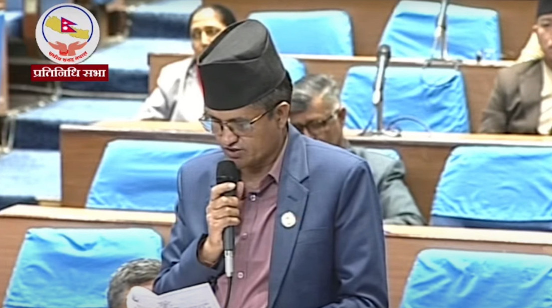 राप्रपा सांसदको अभिव्यक्तिप्रति एमाले सांसद थापाको आपत्ति