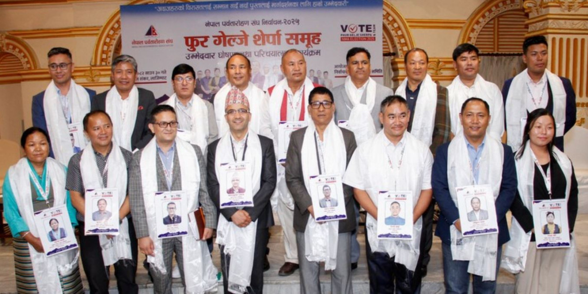 नेपाल पर्वतारोहण सङ्घको अध्यक्षमा शेर्पा