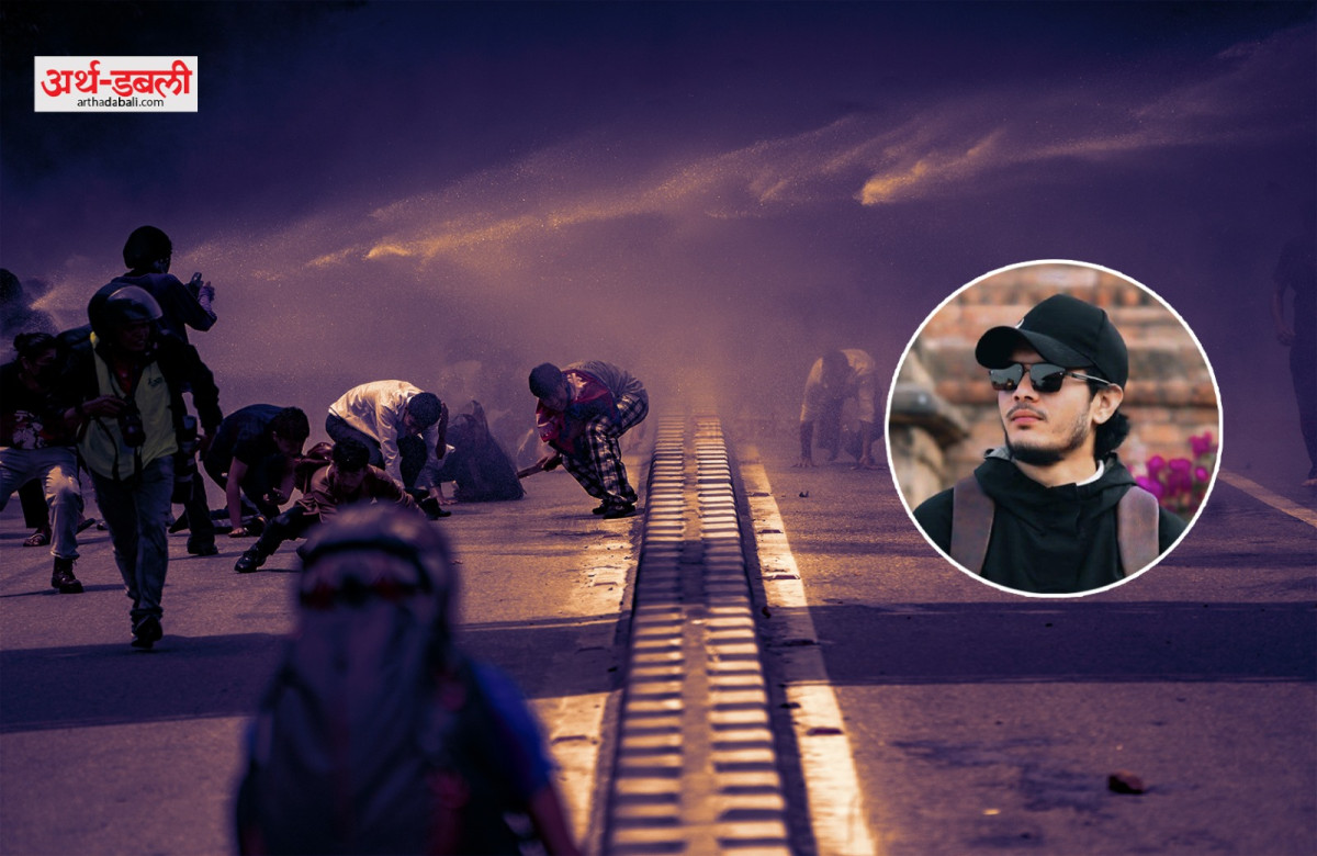 कर्फ्यूमाथि लहरिएको युवा आवाज : जनताको पीडा र सरकारको अन्धोपन