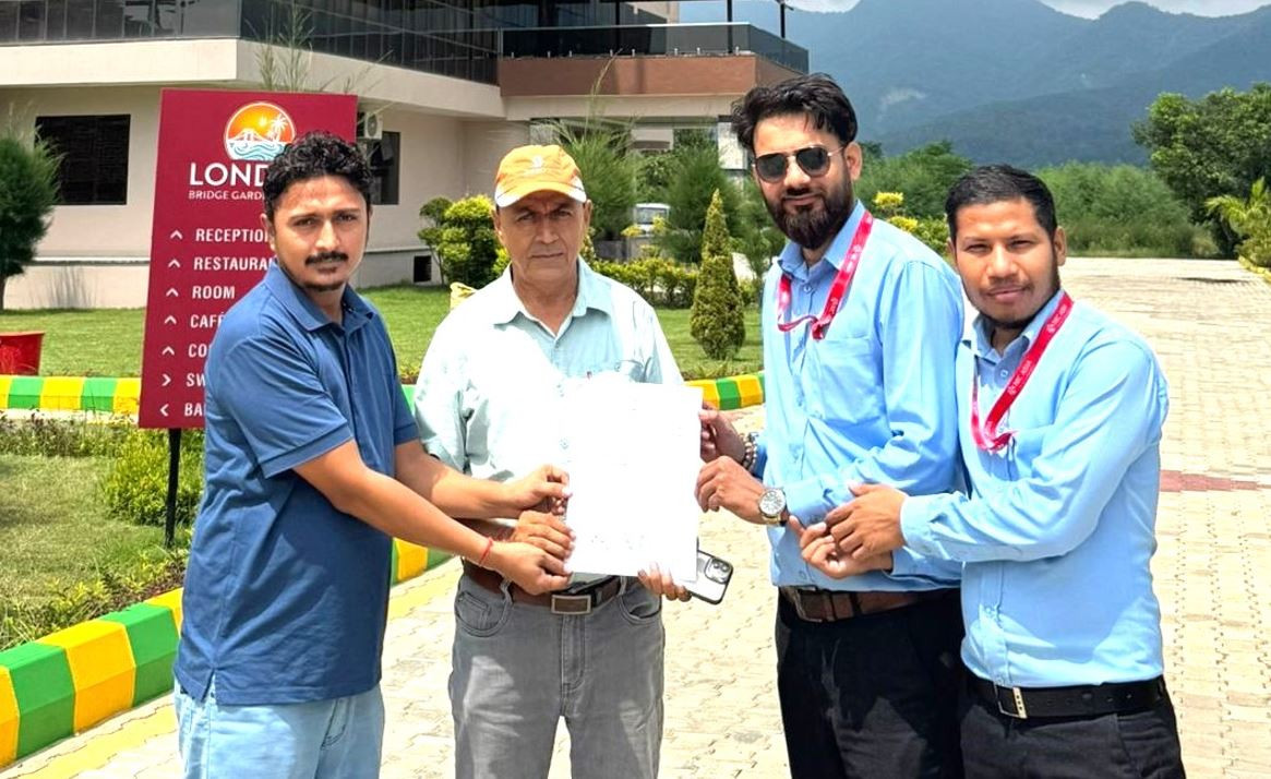 एनआईसी एशिया बैंकका ग्राहकहरूले लन्डन ब्रिज गार्डेन रिसोर्टमा १० प्रतिशत छुट पाउने