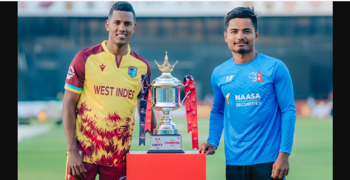 वेस्ट इन्डिजलाई हराउँदै नेपालले जित्यो युनिटी कप टी–२० शृङ्खला