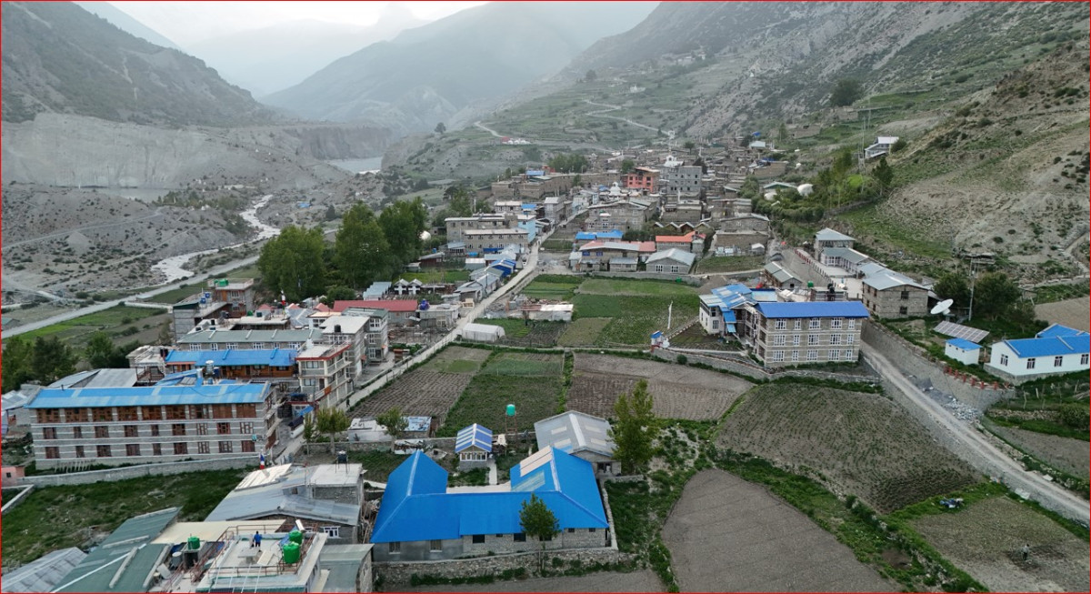 मनाङ यात्रामा मौसम बाधक