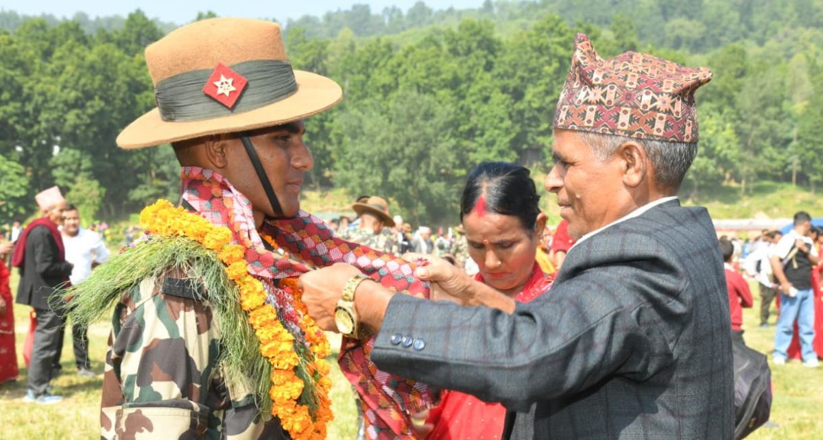 नेपाली सेनाको ९ महिना सैन्य तालिम समापन