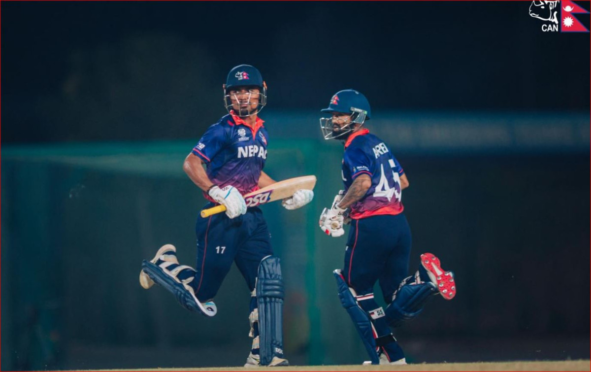 नेपाल-ओमानबीचको खेल सुरु, टस जितेर पहिले ब्याटिङ गर्दै नेपाल