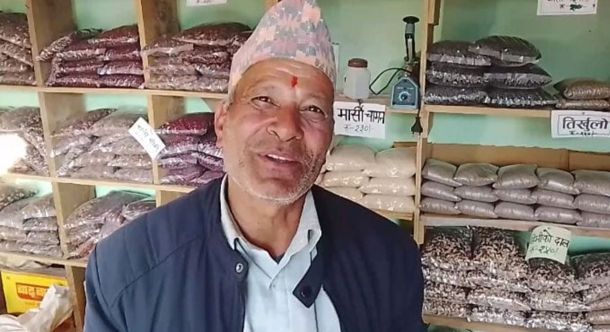 अर्गानिक बस्तुको बिक्री : संघर्ष र प्रेरणाले सफल व्यवसायीको परिचय दिँदै बाजुराका तिमिल्सेना