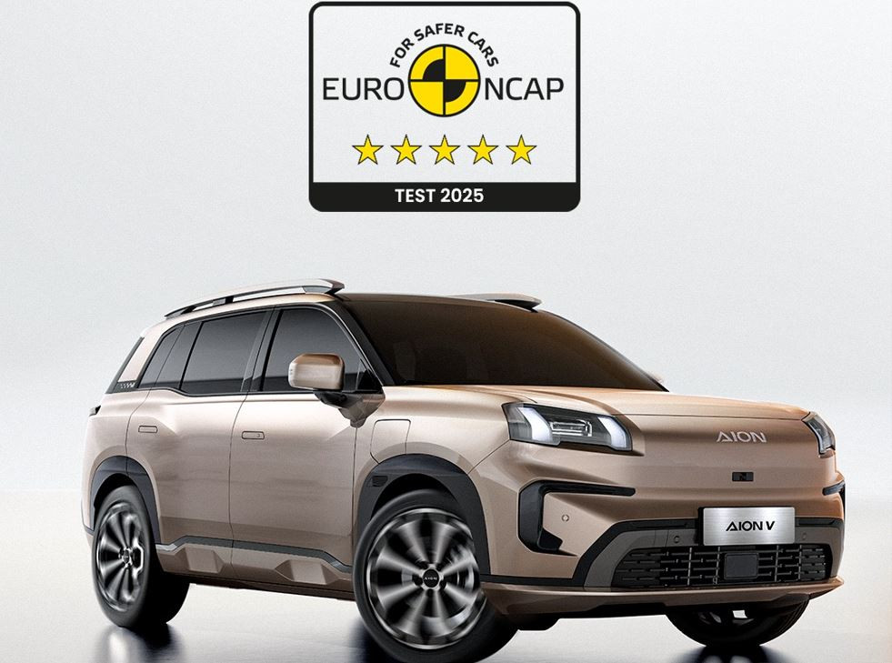 आयोन भि ले प्राप्त गर्‍यो ५-स्टार यूरो NCAP सेफ्टी रेटिङ