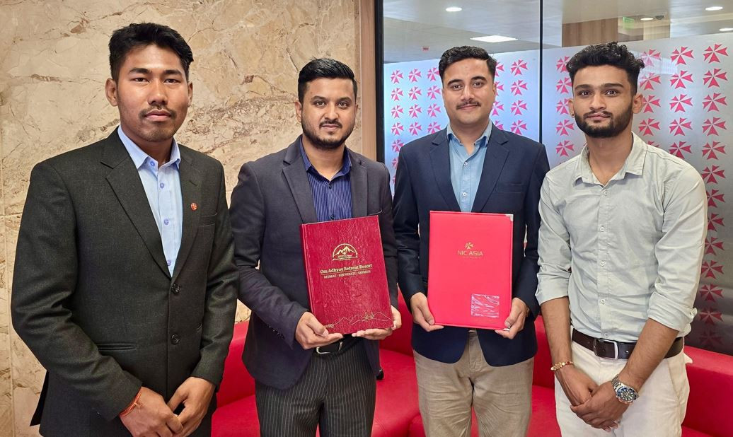 एनआईसी एशिया बैंकका ग्राहकहरूलाई मकवानपुरमा रहेको ओम अध्याय रिट्रिटमा विशेष छुट