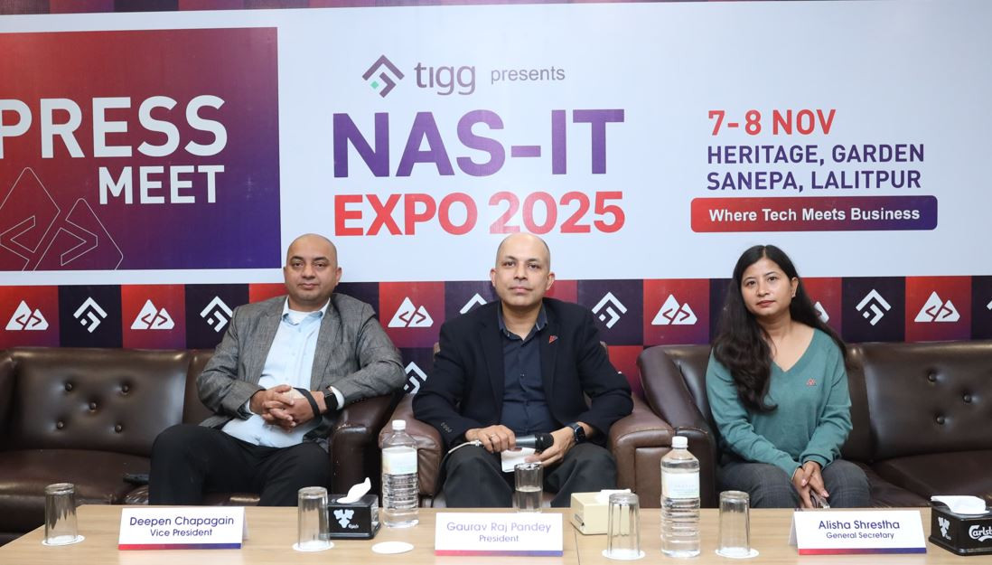 नास आईटी एक्सपो २०२५ कात्तिक २१ र २२ गते हुँदै, स्थानीय प्रविधि प्रवर्द्धनमा केन्द्रित