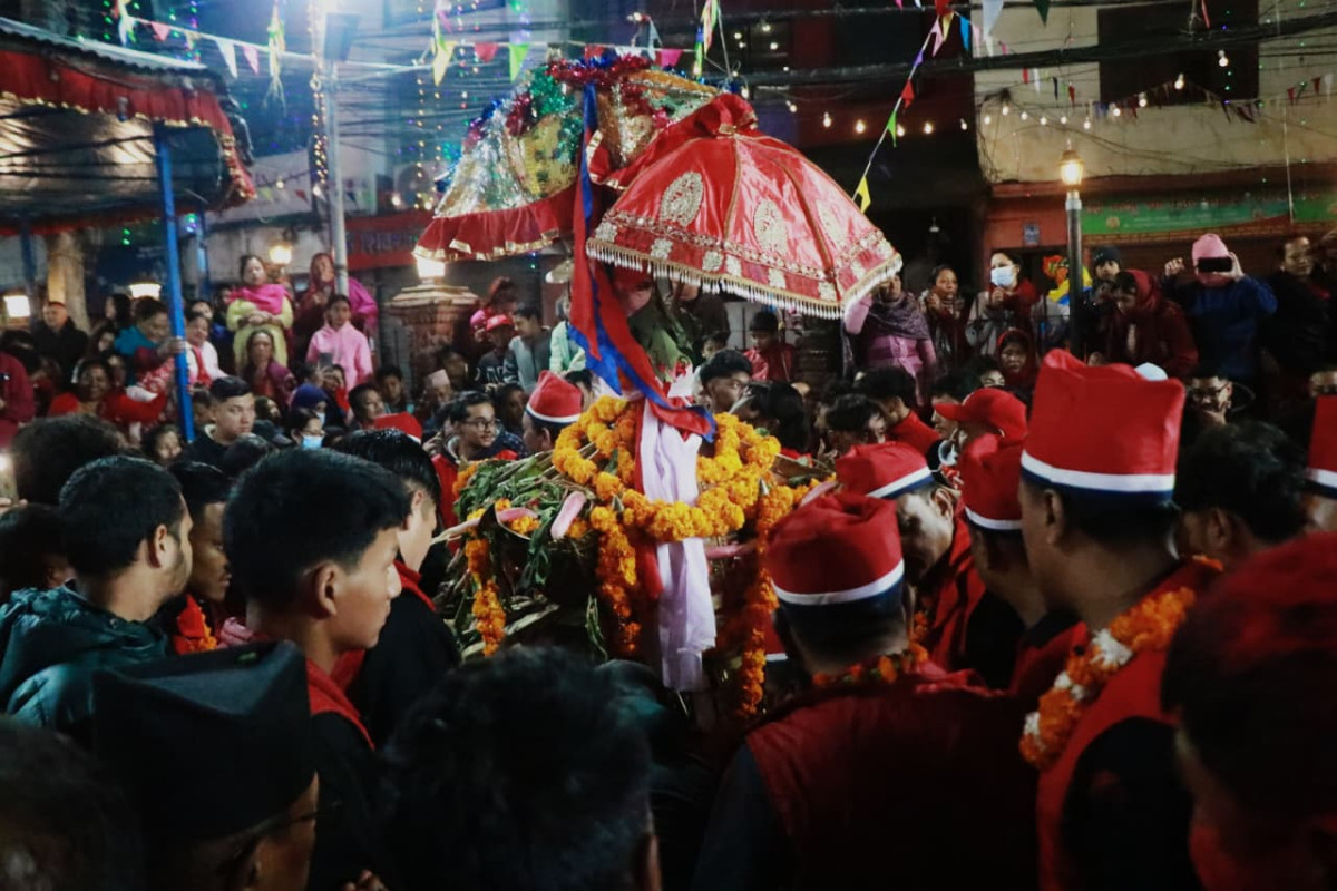 [Photo ] चार दिनसम्म चल्ने साढे तीन सय वर्ष पुरानो चन्द्रविनायक तथा भैरवनाथ जात्रा