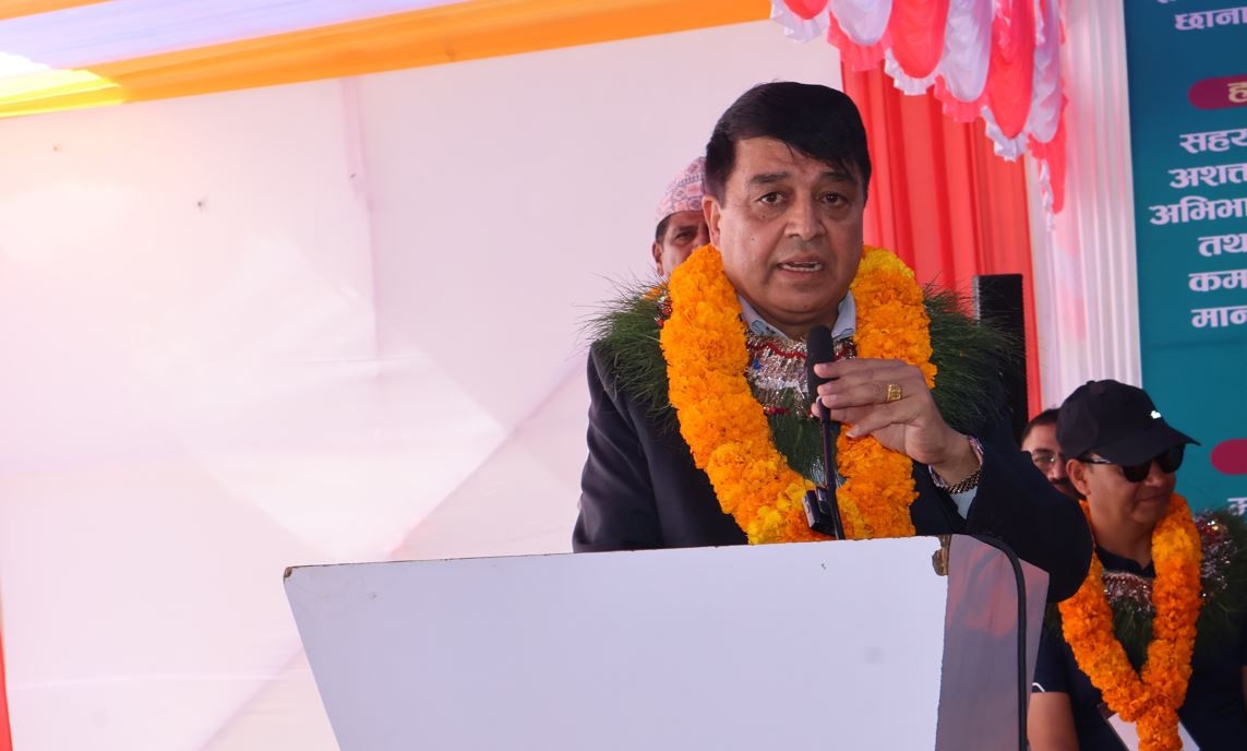 धर्मसँग मानवीय भावनालाई जोडौँः अध्यक्ष ढकाल