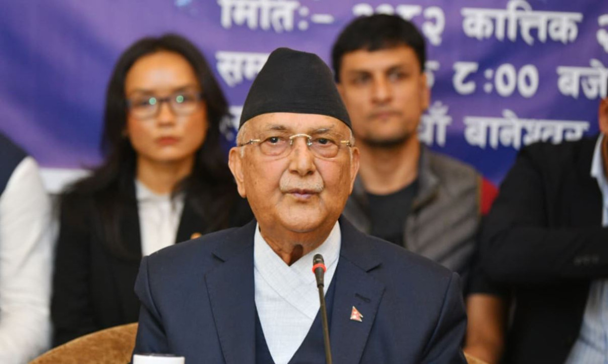 ओलीद्वारा जेनजी आन्दोलनको आलोचना : ‘युवाको नाममा अराजकता मच्चाइयो’