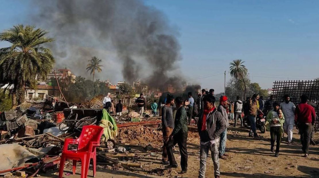 वीरगञ्जको बीपी उद्यान क्षेत्रमा चल्यो महानगरको डोजर