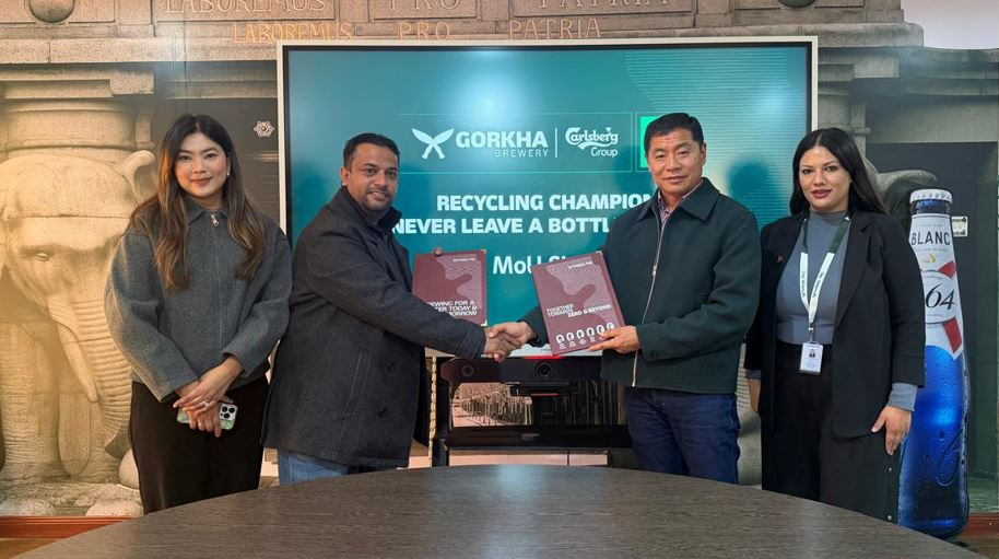 गोरखा ब्रुअरी र खालिसीसीबिच सहकार्य : ‘नेभर लिभ ए बोटल बिहाइन्ड’ अभियान